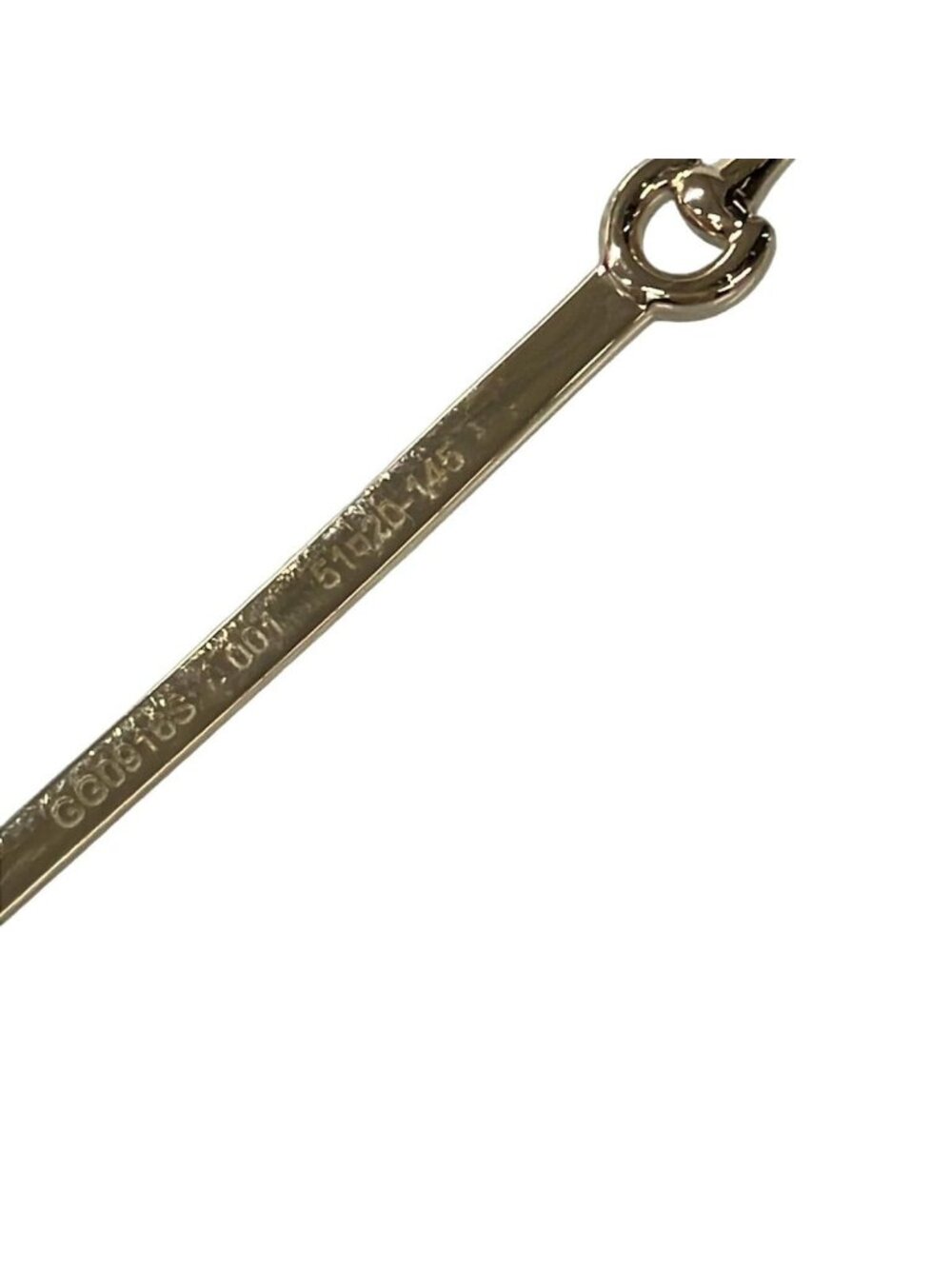 Gucci Sunglasses Wellington Black Gold Dark Brown Eyewear - Picture 5 of 8